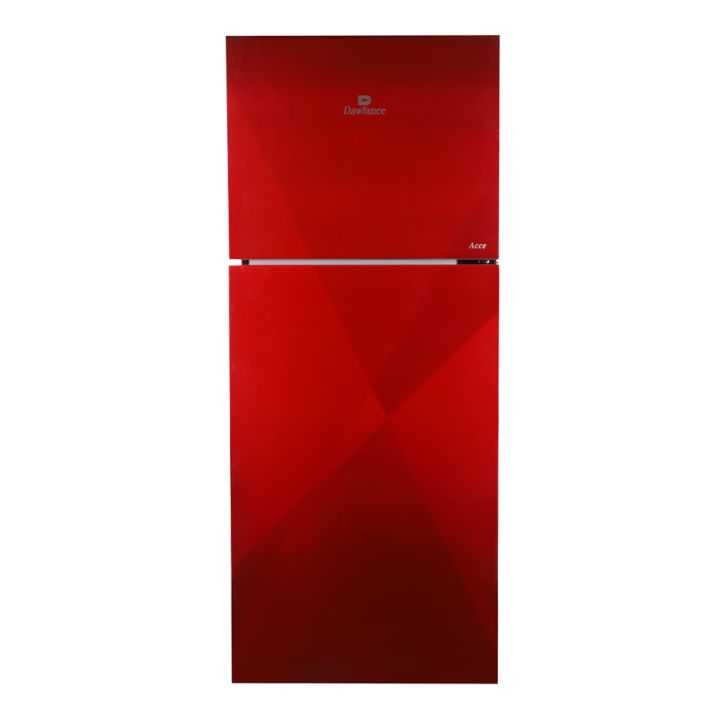 Dawlance  9173 Refrigerator ACCE Coral Red 12 Cubic Feet Hybrid Cooling Technology, 6 Days Longest Colling Retention Medium size