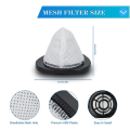 Filter Parts 2030 for Bissell 3-In-1 Lightweight Stick Vac Cleaner for 2030, 20303, 20306, 20307, 20309, 2030H Replace Part 1611501. 