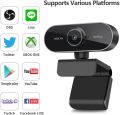 BENEWY Webcam with Microphone and Tripod for PC, Laptop Desktop, USB Webcam Plug and Play Webcam 1080P Compatible with Windows, Mac Android  Ideal for Conference Calls, Studio Recording, Zoom Meetings, and Skype Sessions, Black. 
