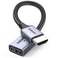 UGREEN HDMI Extender 8K HDMI Extension Cable 0.15M Male to Female Adapter Cord 8K@60Hz 2.1 Ultra High-Speed 48Gbps, for PS5,Nintendo Switch,Xbox Series X,Roku Stick,Blu-ray Laptop PC TV. 