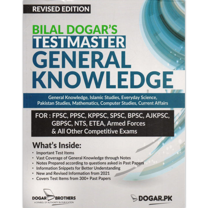 General Knowledge MCQs for PPSC FPSC