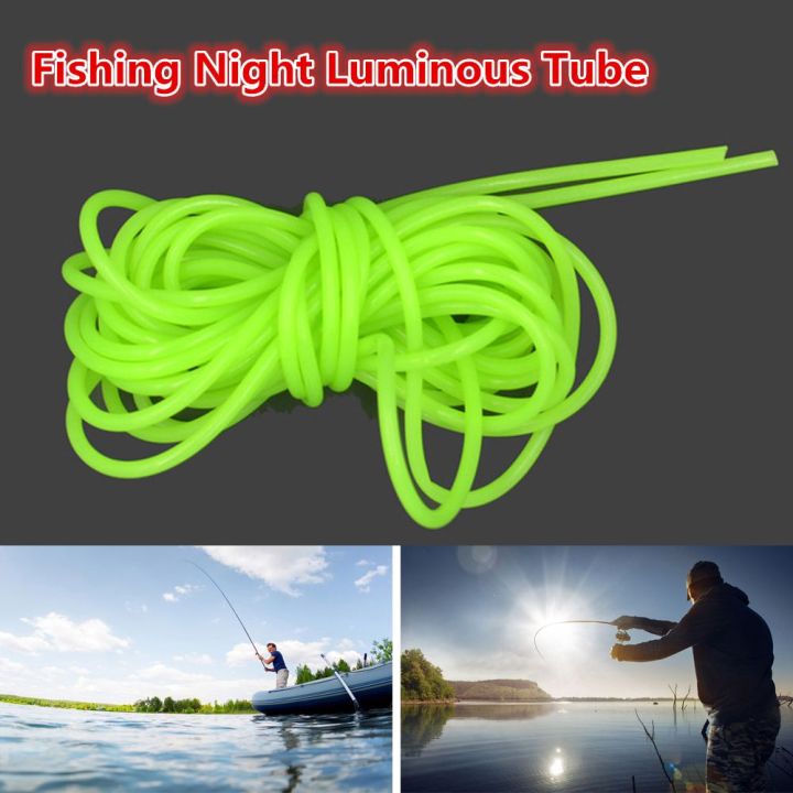 Fluorescent 5M Night Luminous Deep Sea Fishing Tools Rig Hook Line ...