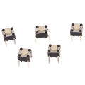 5Pcs 6*6*4.3mm Light Touch Switch Micro Switch Mouse Push Button Tactile for Logitech G300 G402 G600 G602 M210 M215 M325 M557 Eatop. 