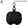 Protective Leather Case for Samsung Galaxy Buds 3/3 Pro with Lock and Metal Clasp. 