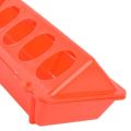 PLASTIC FLIP FLOP POULTARY FEEDER BIRDS FEEDING TRAY. 