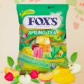 Fox's Crystal Clear Candy | Spring Tea Flavored | 90g Pack. 