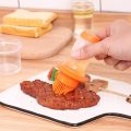Oil Spreader, Oil Bottle with Silicone Brush – Honey Brushes for Kitchen Cooking, BBQ, Baking. 