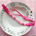Baby Pacifier Chain hand made pacifier clip Multiple Colors. 