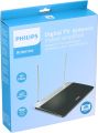 Philips SDV6227/12 Digital Indoor DVB-T Antenna (47dB, HDTV/UHF/VHF/UKW) black/silver UK IMPORT. 