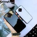 Casinglee For VIVO S1 Pro case Glass silicon Full Protection Tempered Glass Back cover for VIVO S1 Pro Phone cases For girls and Boys. 