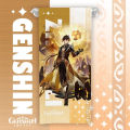 Genshin Impact Furina Hutao Venti Neuvillette Anime Water Absorbing Towel Wash Face and Bath Towel. 