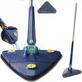 Twist n Squeeze Triangle Shape Extendable Microfiber Mop For Floor | Adjustable Triangular Cleaning Mop Twisting 360° Rotating. 