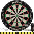 Kids Board Magnetic Dart Game Double Side - 6pcs Magnetic Dart - Excellent Indoor Game and Party Games - Safe Magnetic Dart Board , Boys Toys Gifts. 