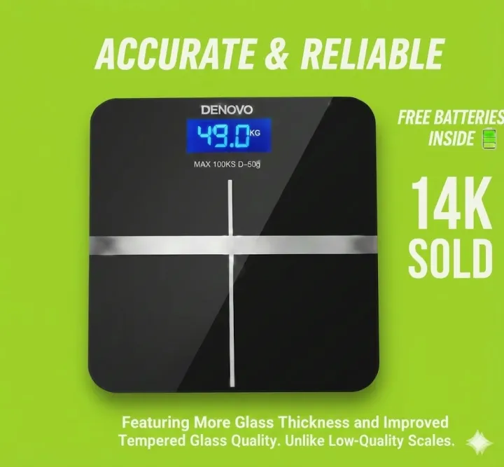 DENOVO%20MART%20Tempered%20Glass%20Electronic%20Digital%20Body%20Weight%20Scale,%20Bathroom%20Scale%20180%20KG%20with%20LCD%20Display%20Weight%20Machine%20Denovo%20Mart%20-%20Image%202
