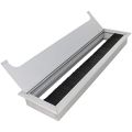Cable Grommet 10x30cm Aluminum Grommet Cable Wire Hole Cover Holder for Computer Table. 