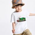 Children's T-Shirts Boys Thomas Little Train and Friends Tops Tees Cartoon Short Sleeve T Shirt Baby Unsex Clothes. 