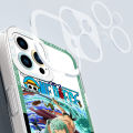 YYDS for Samsung S10 Plus Back Cover Cartoon Ace Zoro Nami Transparent Crystal TPU Soft Thin Phone Case. 