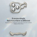 Shaped Metal Corner Pads Case for iPhone 15 Pro Max 14 13 12 Camera Lens Protector Bezel-Less Anti-drop Protective Cover. 
