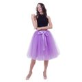 26 Colors 5 Layered 65cm Knee Length Tulle Skirt Tutu Women Skirt High Waist Pleated Skirt Cosplay Petticoat Elastic Belt Faldas. 
