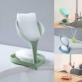 Leaf Shape Soap Box Self Draining Soap Holder Decorative Drainage Soap Holder. 