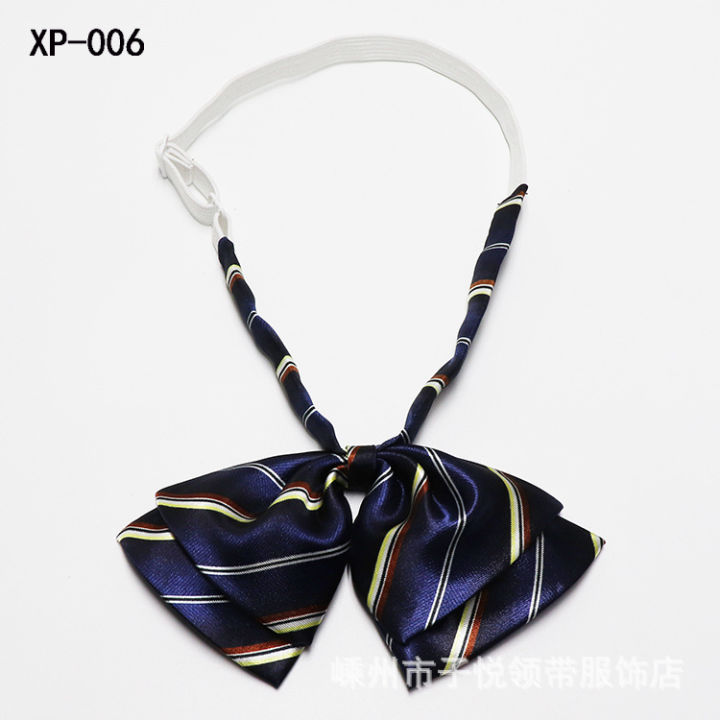 Loldeal%20New%20Japanese%20Jk%20Uniform%20Bow%20Tie%20Women's%20Bow%20Tie%20Double-Layer%20Bow%20Tie%20Children's%20Bow%20Tie%20Student%20School%20Uniform%20Accessories%20-%20Image%205