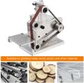 Mini Belt Sander - Multifunctional 10mm Angle Grinder - Mini Electric Belt Sander for DIY Polishing / Grinding Machine / Cutting Edges & Sharpener. 