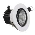Dimmable 6W 9W 12W 15W COB LED Downlight Kit Fixture Recessed Ceiling Light Bulb Cool White. 