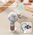 Portable Mini Fan USB Rechargeable Cute 5000MAH Small Electric Fan. 