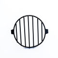 Classic Vintage Cafe Racer Motorcycle Headlight Grill 7inches 7 Lines, Lamp Mask Metal Wire Mesh. 
