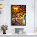 Wall Canvas HD Painting Poster Décor Abstract Color Pictures Wall Art Decoration Framework For Home, Office, Café and Restaurants. 
