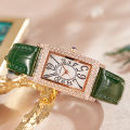 New square arab numerals ladies waterproof watch manufacturers spot wholesale douyin kuaishou dropshipping watch women. 