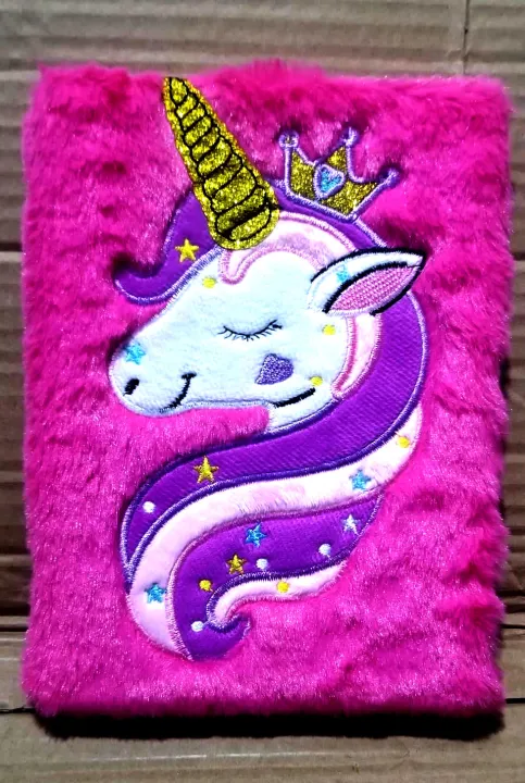 Unicorn%20Notebook%20for%20Kids%20and%20Adults,%20Plush%20Secret%20Diary%20Lined%20Notebook%20for%20Writing%20and%20Drawing,%20Unicorn%20Gifts%20for%20Girls%20-%20Image%202