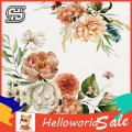 Toilet Sticker Self-adhesive Waterproof Long-lasting Eye-catching Floral Design for Home Bathroom Decor. 