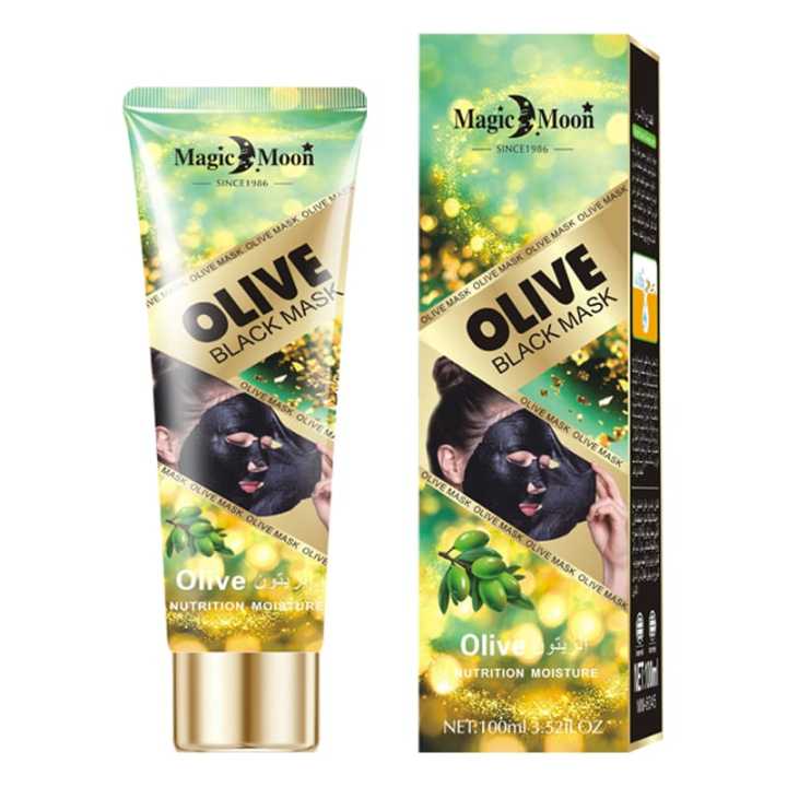 MAGIC MOON Olive Essence Peel Mask Blackhead Removal Anti-Wrinkle Oil-Control Pore Minimizing Face Cleansing Mask