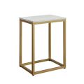 End Table, Coffee Table Side Table Golden Table Fancy Table Square Top 16" Height 24". 