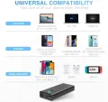 Baseus 30000mAh Power Bank 65W Fast Charging Portable Laptop Charger,  PD 3.0 7-Port Battery Bank for MacBook, iPad, HP, Notebook, Samsung, iPhone,. 