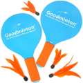 Goodminton | The World's Easiest Racket Game | an Indoor Outdoor Year-Round Fun Racquet Game for Boys, Girls, and People of All Ages. 
