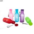 【HOT】 550ML Portable Sling Transparent Matte Water Cup Candy Color Water Bottles Drinking Cup Kettle Outdoor Sports Water Bottle. 