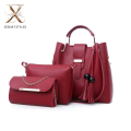 Hangbads for women set of 3pcs with crossbody purse best for collage and university student traveling super sale best hand bag. 