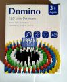 Domino Wooden Kids Educational Game Dominos Blocks 120 Pieces Smooth Wood Multicolor. 