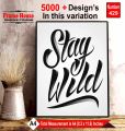 Motivational Quotes A4 Size 251-500 Fix Photo Frames for room decoration. 
