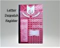 Petiwala – 4Q/6Q Letter Despatch Register / Letter-Out Register / Letters Entry Record Register – High Quality 70 gsm Imported Indonesian Paper with Strong Thread Binding. 