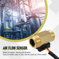1 Piece of Yf-B1 Turbine Water Flow Sensor G1 / 2 Inch Electromagnetic Brass In-Line Hall Switch Male Thread 1-25 L/Min. 