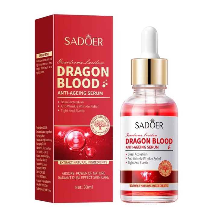 SADOER Dragon Blood Anti-Aging Serum  - Ceramide Repair Serum - 30ml
