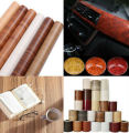2M Waterproof Wood Vinyl Wallpaper Roll Self Adhesive Contact Paper Doors Wardrobe Desktop Modern Furniture Decorative Sticker. 