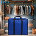 storage bag high quality Quilt, blanket, clothes Storage Bags, with round handle , Non-woven Fabric, Student Quilt Storage Bag, Large Capacity, PortableCloset Organizer Moving Tote Bag Zipper Durable Handbag Luggage. 