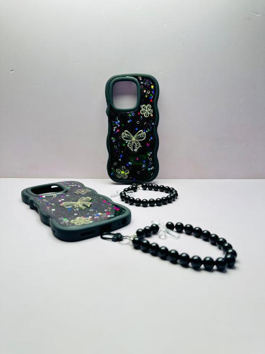 Infinix%20Smart%209%20/%20Smart%209%20HD%20%20Back%20Cover%20For%20Girls%20-%20Wavy%20Case%20With%20Fancy%20Key%20Chain%20-%20Mobile%20Charm%20Cover%20-%20Chain%C2%A0bracelet%C2%A0Case%20-%20Image%205