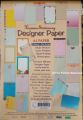 50 sheets A4 size 80gm Scrapbook Printed Boarder origami papers for craft patterns DIY gift card making. 