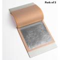 Pack of 2, 4, 6, 8, 10 Silver Leaf Foil Paper 9*9cm Chandi ka vark Art Craft Design Frame Decorative Material for Epoxy Resin. 