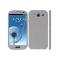 Samsung Galaxy S3 Neo Silver Brushed Metal texture Mobile Skin. 
